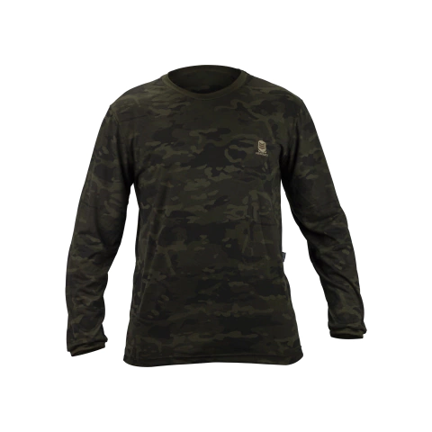 Camiseta Camuflada Manga Longa Tática Profissional | Multicam Black - loja online