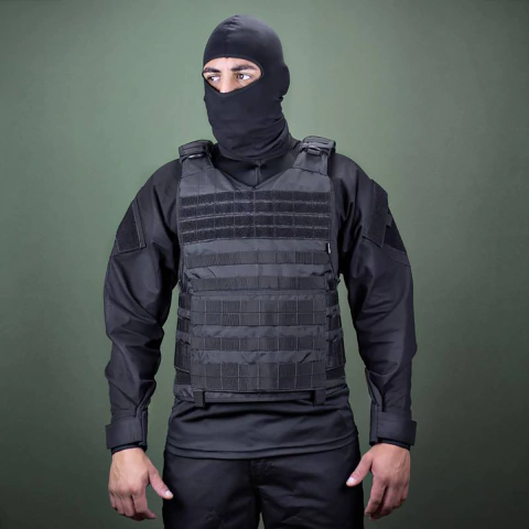 Capa de Colete Modular - Iron Black - PRETO - buy online