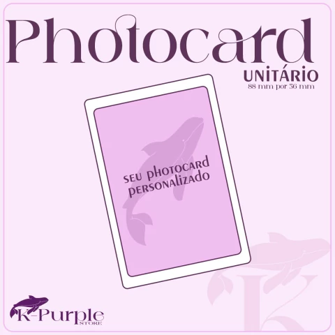 Photocard Personalizável - comprar online