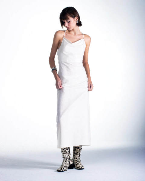 VESTIDO 'FRST' OFF WHITE - comprar online