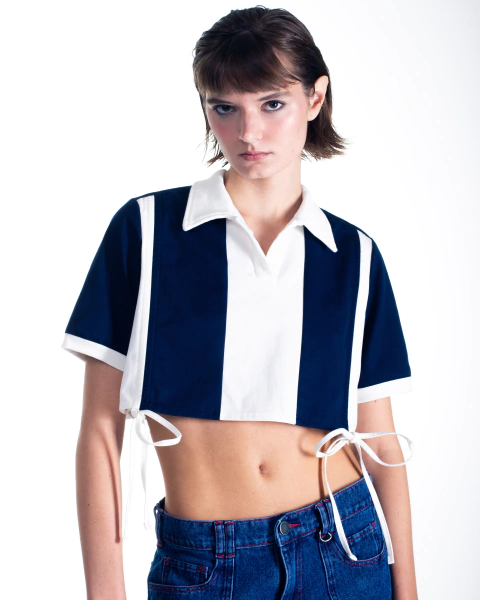 CAMISA POLO LISTRADA 'RBTR' - comprar online