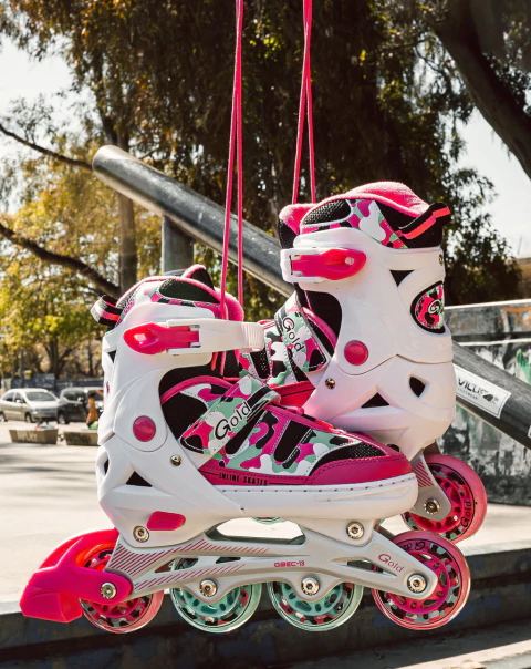 ROLLERS EN LINEA - GOLD ROSA