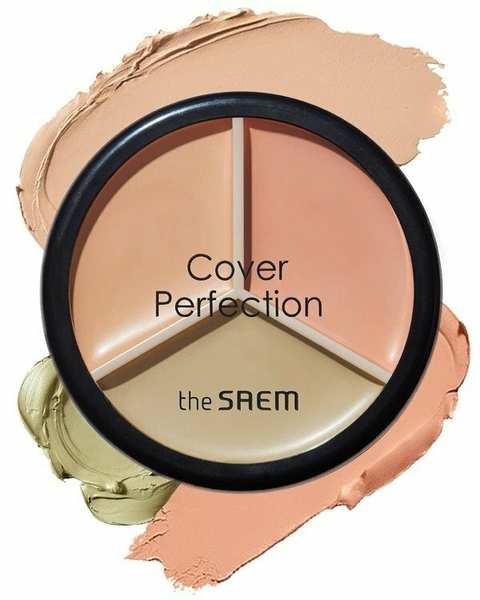 The Saem - Cover Perfection Triple Pot Concealer - 5 Types