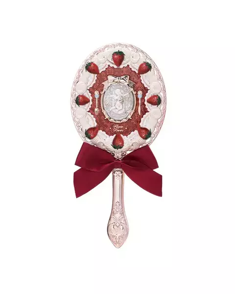 Strawberry Cupid Hand Mirror