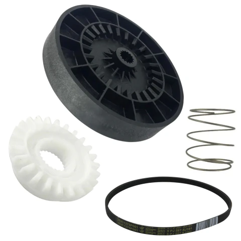 KIT BANDA POLEA EMBRAGUE RESORTE LAVADORA MABE GE EASY