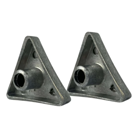 PERILLAS ESTUFA ENTRADA ESTANDAR METALICA TRIANGULAR 2PZ