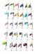 Kit 30 Cucharas Giratorias Pesca Spinning Tararira Pejerrey en internet