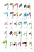 Kit 30 Cucharas Giratorias Pesca Spinning Tararira Pejerrey - comprar online