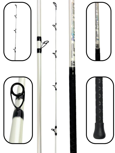 Caña Amberjack Tip Master Lance 4,20 m 3 Tramos Rotativo