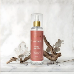 Body Splash Confiante 200ml - Feminino - Inspirado 212 Vip Rosé na internet