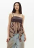 BLUSA SOLTA DE ALÇA ESTAMPADA - comprar online
