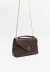 BOLSA SHOULDER COURO ALCA CORRENTE