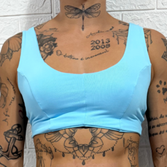 Top Flávia Azul Claro - comprar online