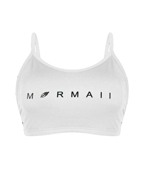 Top alça fina removível Mormaii - Cor: Branco