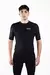 JERSEY UNISEX MC DE CICLISMO NERO
