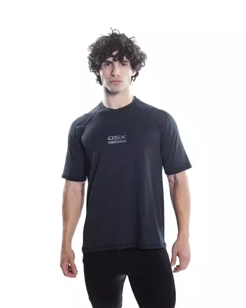 REMERA RUNNING TRAIL M MARTINEZ NEGRA - comprar online
