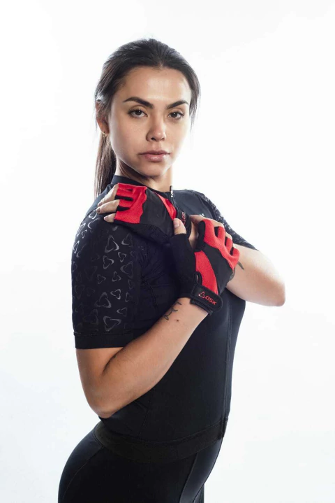 GUANTE CICLISMO UNISEX MALASIA ROJO