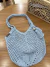Bolsa Angélica crochê azul