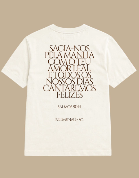 Camiseta amanhecer Blu - Branca