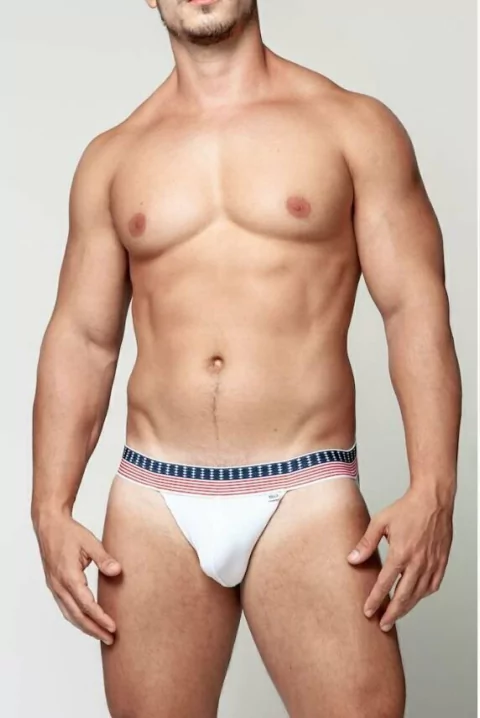 Jockstrap Suplex Branca com Elástico América - comprar online