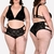 Conjunto Sexy em Renda e Tiras Plus Size