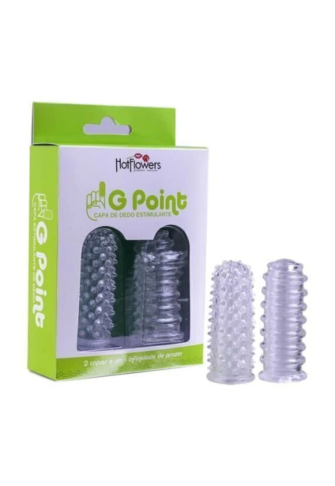 Capa de Dedo Kit com duas Dedeiras