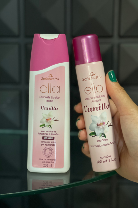 Kit Sedução Vanilla + Sabonete Íntimo