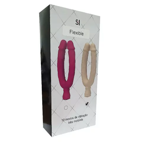 Pênis Duplo com Vibração