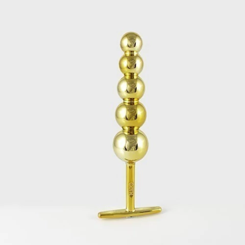 Plug Anal Esferas em Metal - Dourado - comprar online