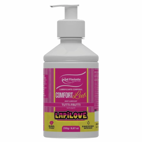 Lubrificante Beijável LapiLove Tutti-Frutti 250g