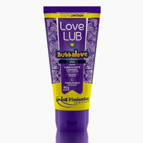 Lubrificante Beijavel Love Lub Bubbalove Uva - comprar online