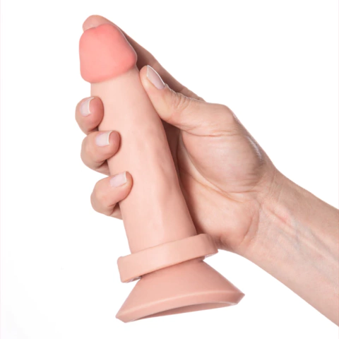 Pênis Realistic com Ventosa 15 x 3,5cm