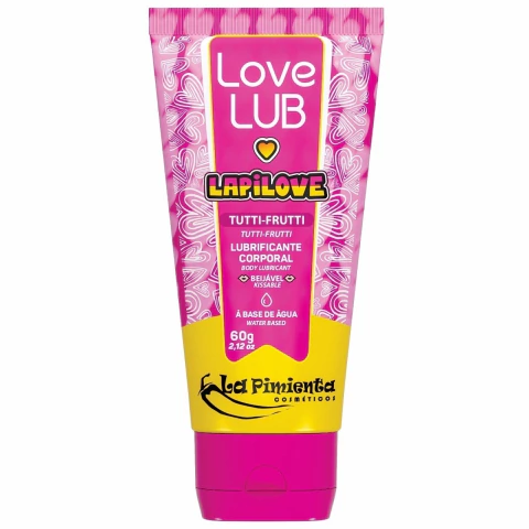 Lubrificante Beijável LapiLove Tutti-Frutti 60g