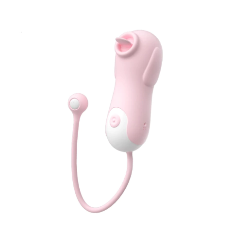 Vibrador de Clitóris com Formato Bullet e 10 Modos de Vibração da Língua