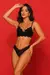 Conjunto com Bojo Sexy Elegance Preto - comprar online