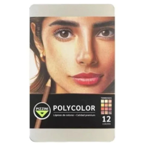 LÁPICES POLYCOLOR PIZZINI x 12 - comprar online