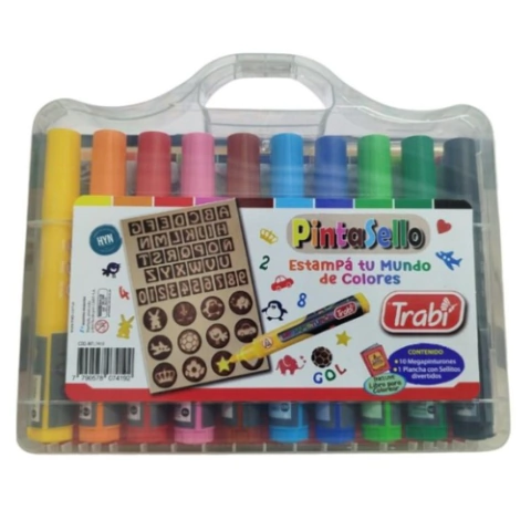 VALIJA MARCADORES PINTASELLOS TRABI