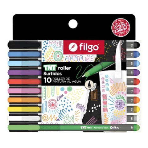 BOLÍGRAFO ROLLER SURTIDO TNT X 10, FILGO - comprar online