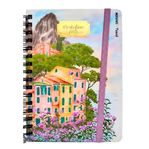 AGENDA TRAVEL DIARIA 10 X 15 CM, 2026, MOOVING - comprar online