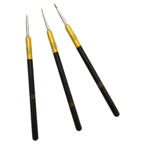 SET X 3 PINCELES LINER