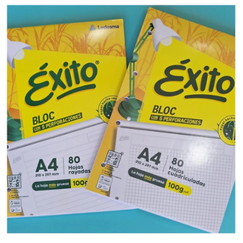 COMBO N° 3 BLOCK A4 EXITO - comprar online