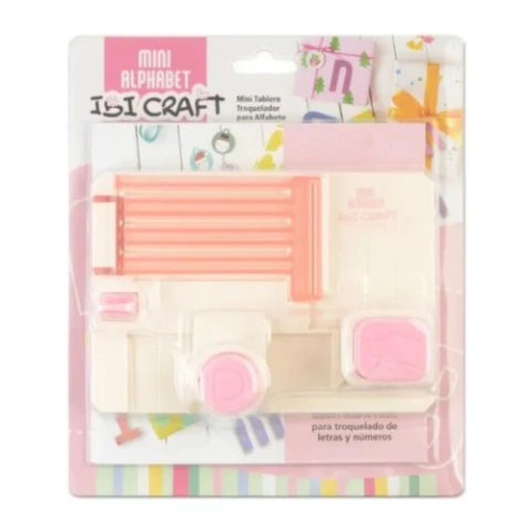 MINI TABLERO TROQUELADOR DE ALFABETO IBI CRAFT - comprar online
