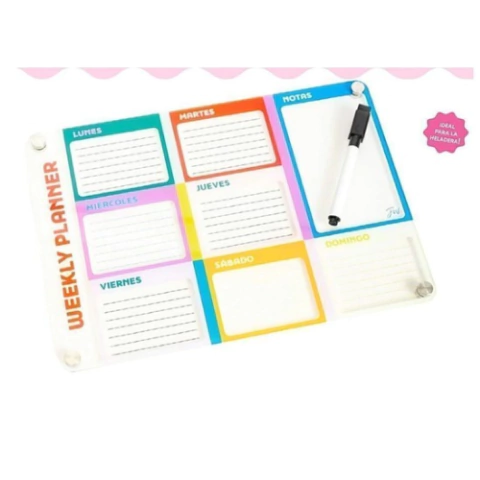 PIZARRA MAGNÉTICA COLOR BLOCK