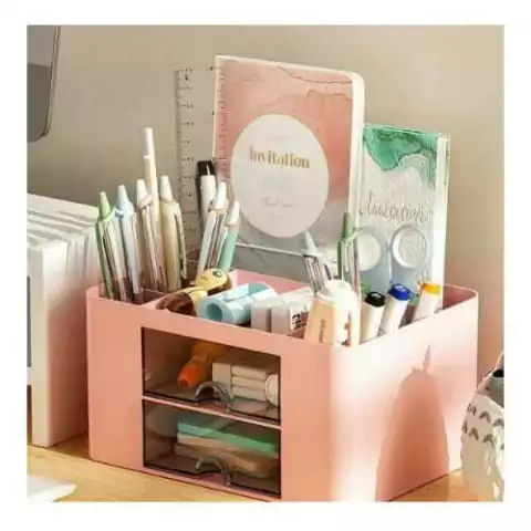 ORGANIZADOR DE ESCRITORIO 2 CAJONES - comprar online