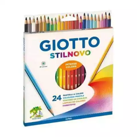 LAPIZ COLOR GIOTTO STILNOVO X 24 LARGOS - comprar online