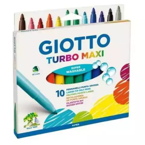 MARCADOR GIOTTO TURBO MAXI X 10