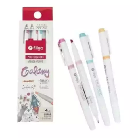 RESALTADORES FILGO DOBLE PUNTA GALAXY X 4