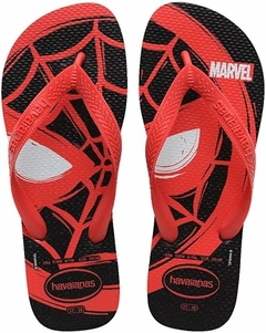 Chinelo Havaianas Kids Top Marvel Hulk Ou Homem Aranha - comprar online