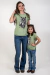 T-SHIRT BLACK HORSE INFANTIL