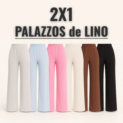 2x1 en PALAZZO de LINO - comprar online